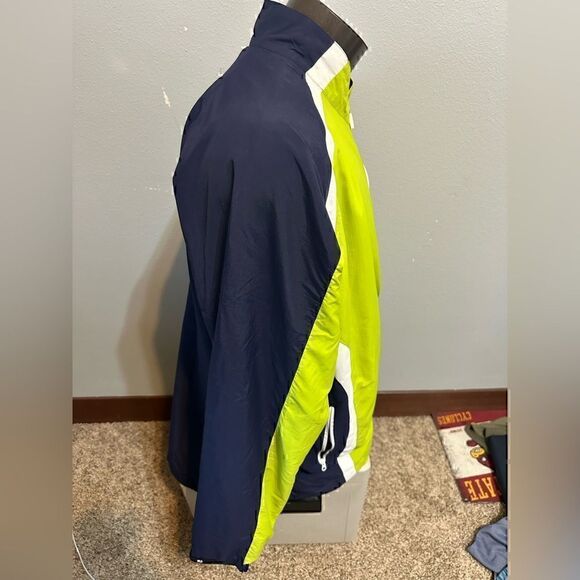 FootJoy Mens XL Half ZIP Multicolor Windbreaker Des Moines Golf - Picture 6 of 7